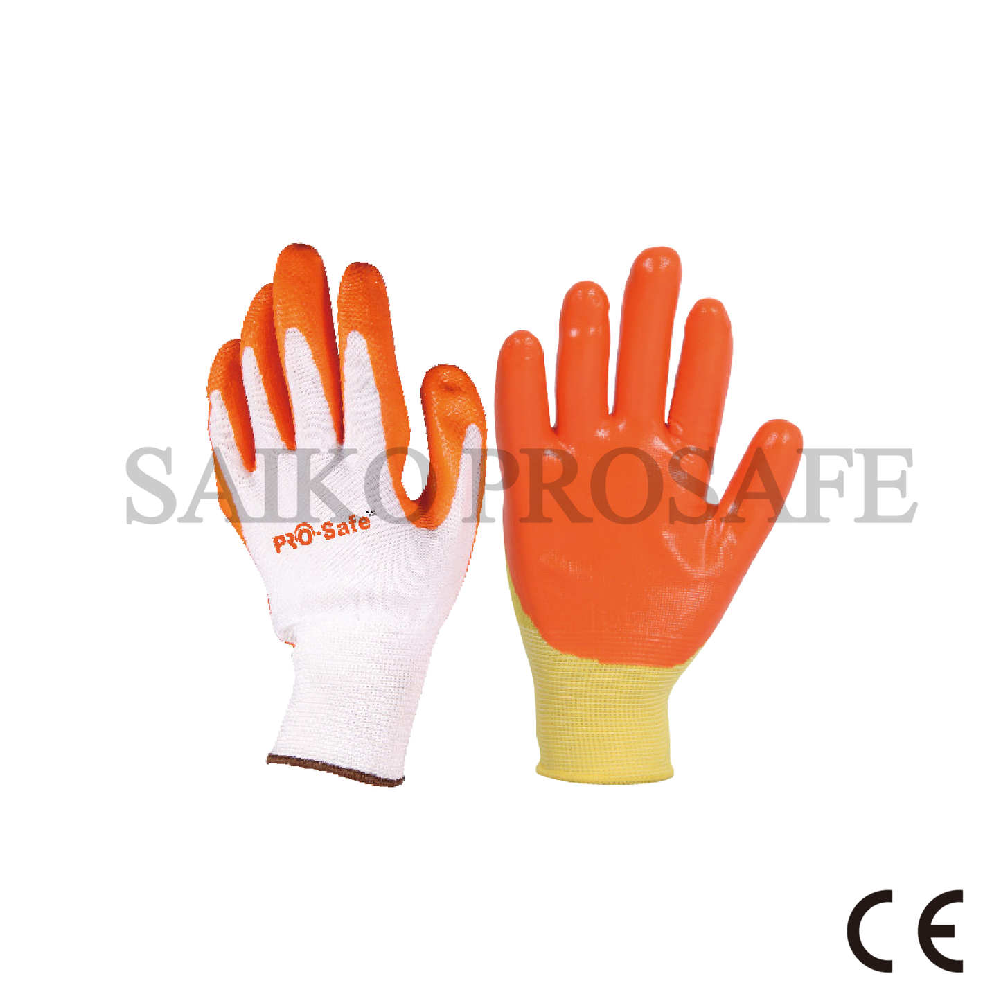 Working gloves 13-Gauge Polyester Shell , PALM nitrile coated KM1509404