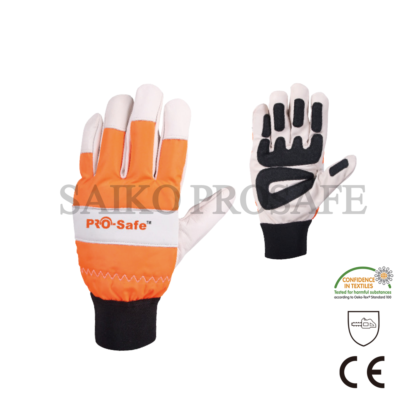 Chainsaw protective gloves KM1509500-A